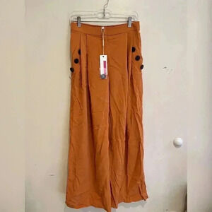 Tracy Reese Pleated Trousers New With Tag